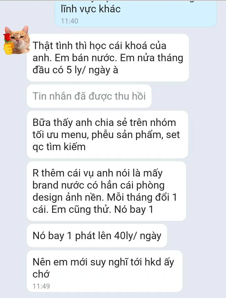 Feedback học viên 3