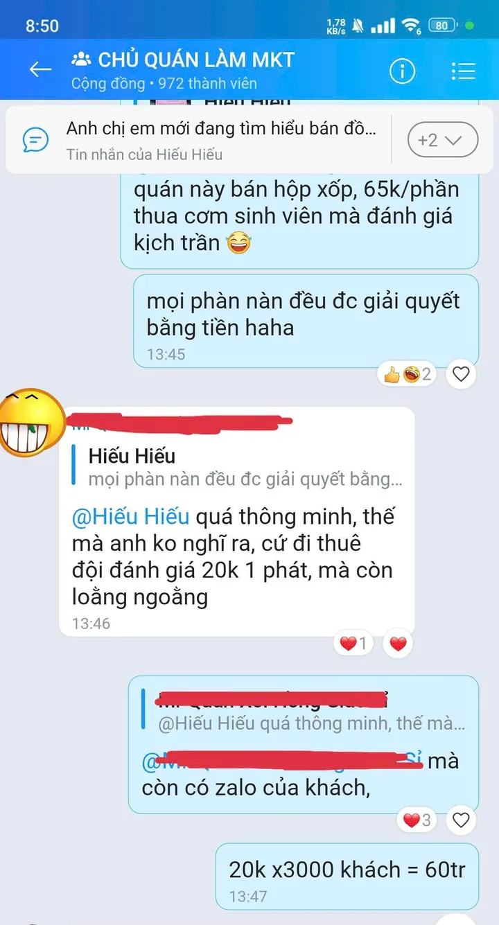 Feedback học viên 6